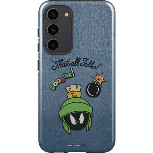 Looney Tunes Marvin Thats All Folks Galaxy S23 Plus Pro Case