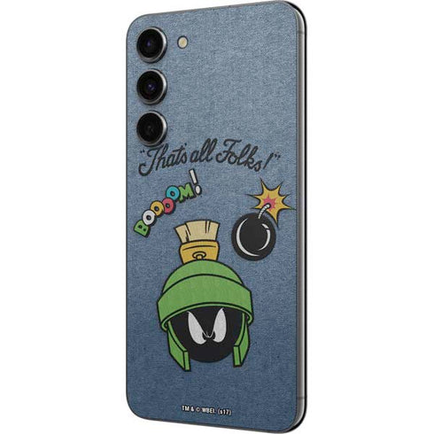 Looney Tunes Marvin Thats All Folks Galaxy S23 Plus Skin