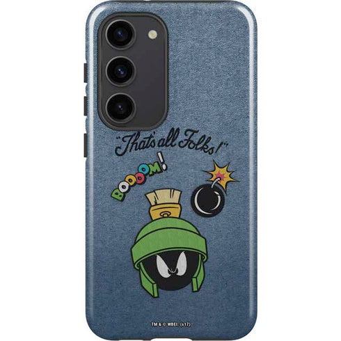 Looney Tunes Marvin Thats All Folks Galaxy S23 Pro Case