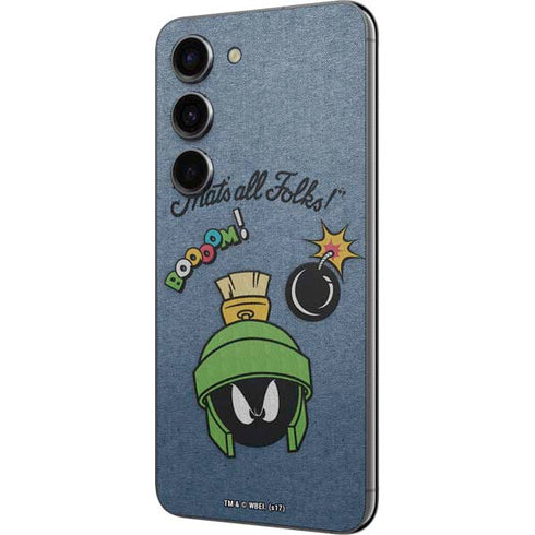 Looney Tunes Marvin Thats All Folks Galaxy S23 Skin