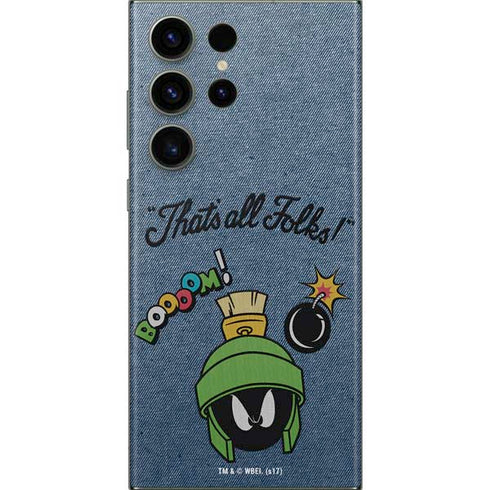 Looney Tunes Marvin Thats All Folks Galaxy S23 Ultra Skin