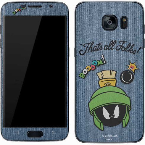 Looney Tunes Marvin Thats All Folks Galaxy S7 Skin