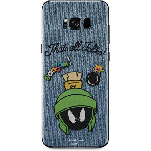 Looney Tunes Marvin Thats All Folks Galaxy S8 Plus Skin