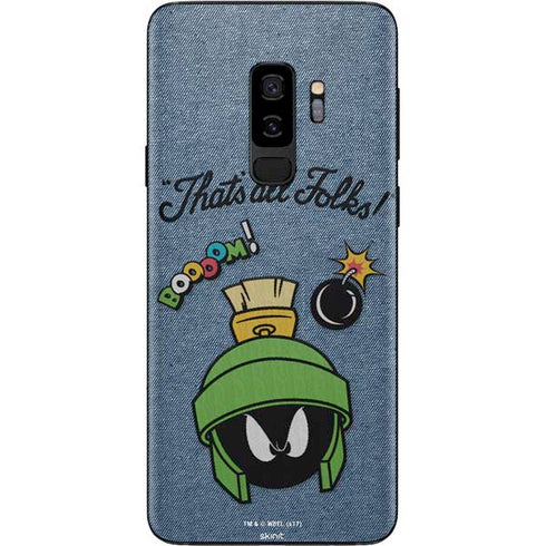 Looney Tunes Marvin Thats All Folks Galaxy S9 Plus Skin