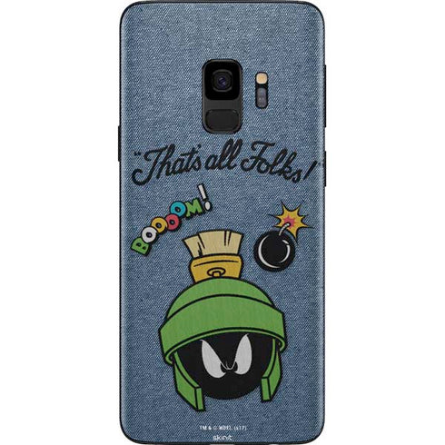 Looney Tunes Marvin Thats All Folks Galaxy S9 Skin