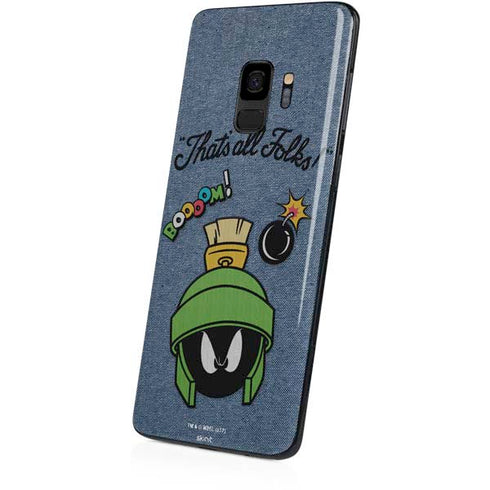Looney Tunes Marvin Thats All Folks Galaxy S9 Skin