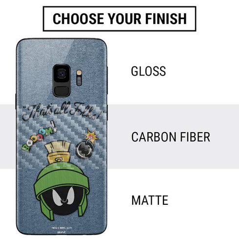 Looney Tunes Marvin Thats All Folks Galaxy S9 Skin