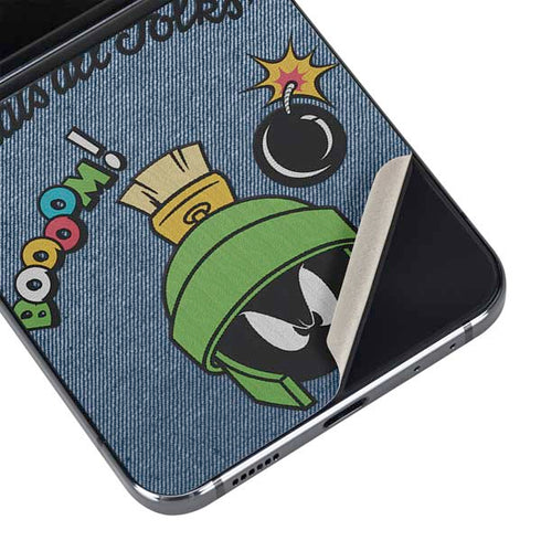 Looney Tunes Marvin Thats All Folks Galaxy Z Flip5 5G Skin