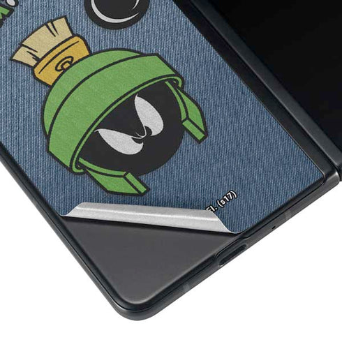 Looney Tunes Marvin Thats All Folks Galaxy Z Fold4 5G Skin