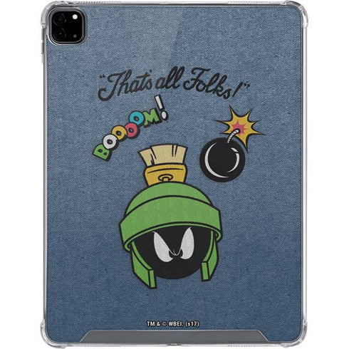 Looney Tunes Marvin Thats All Folks iPad Pro 12.9in (2020) Clear Case