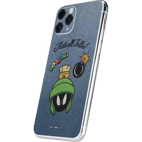 Looney Tunes Marvin Thats All Folks iPhone 11 Pro Skin