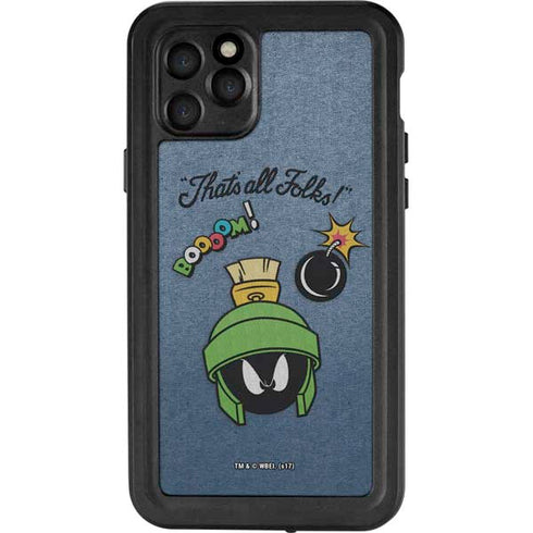 Looney Tunes Marvin Thats All Folks iPhone 11 Pro Waterproof Case