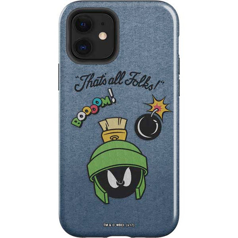 Looney Tunes Marvin Thats All Folks iPhone 12 Impact Case
