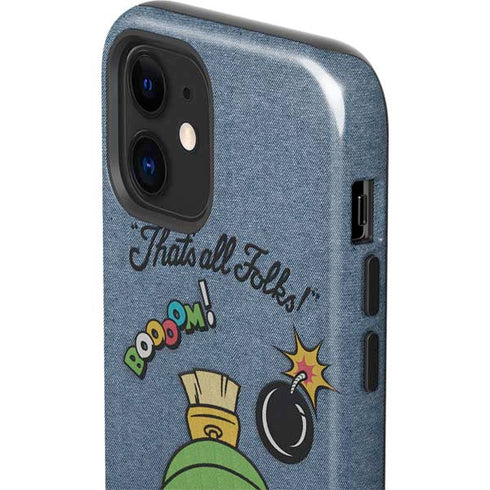 Looney Tunes Marvin Thats All Folks iPhone 12 Impact Case