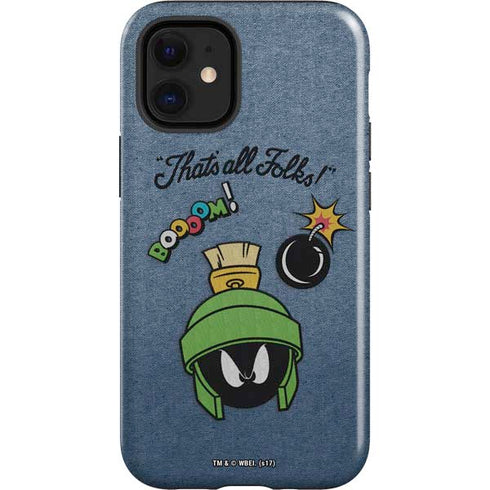 Looney Tunes Marvin Thats All Folks iPhone 12 Mini Impact Case