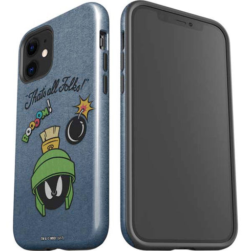 Looney Tunes Marvin Thats All Folks iPhone 12 Mini Impact Case