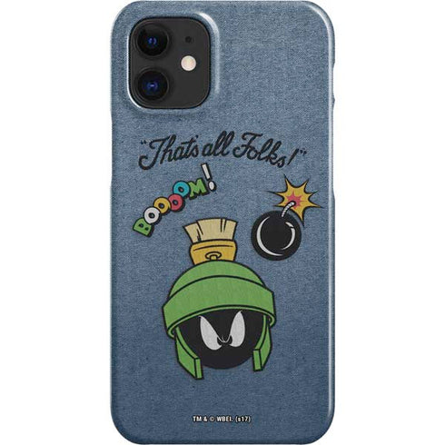 Looney Tunes Marvin Thats All Folks iPhone 12 Mini Lite Case