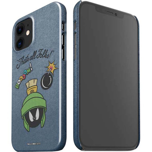 Looney Tunes Marvin Thats All Folks iPhone 12 Mini Lite Case