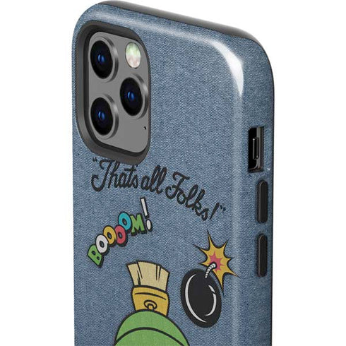 Looney Tunes Marvin Thats All Folks iPhone 12 Pro Impact Case
