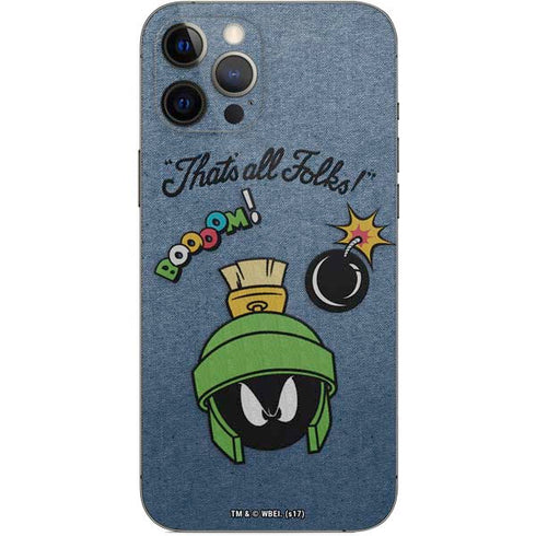 Looney Tunes Marvin Thats All Folks iPhone 12 Pro Max Skin