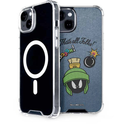 Looney Tunes Marvin Thats All Folks iPhone 13 MagSafe Case