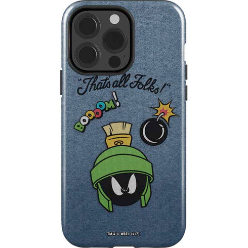 Looney Tunes Marvin Thats All Folks iPhone 13 Pro Impact Case
