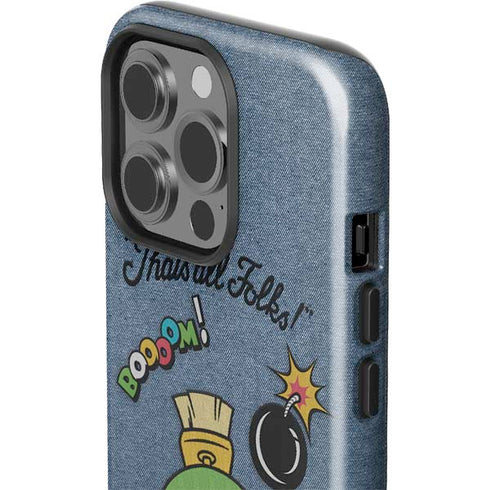 Looney Tunes Marvin Thats All Folks iPhone 13 Pro Impact Case