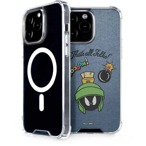 Looney Tunes Marvin Thats All Folks iPhone 13 Pro Max MagSafe Case