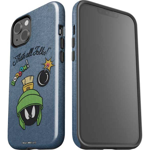 Looney Tunes Marvin Thats All Folks iPhone 14 Plus Impact Case