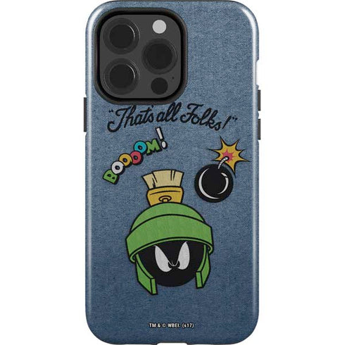 Looney Tunes Marvin Thats All Folks iPhone 15 Pro Impact Case