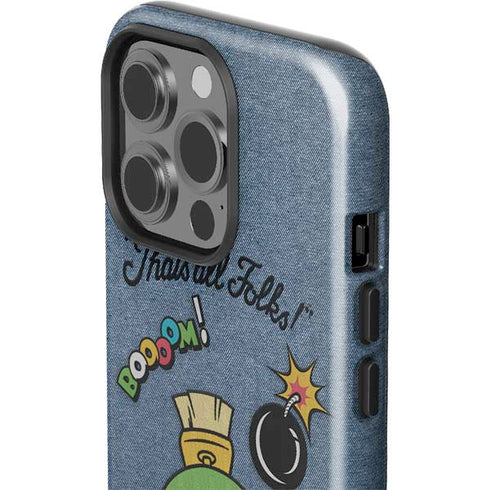 Looney Tunes Marvin Thats All Folks iPhone 14 Pro Impact Case