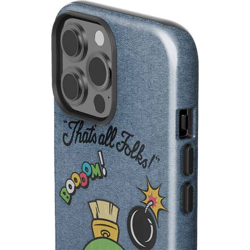 Looney Tunes Marvin Thats All Folks iPhone 15 Pro Max Impact Case