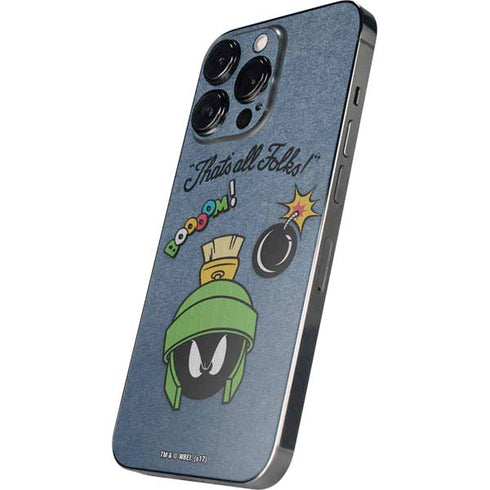 Looney Tunes Marvin Thats All Folks iPhone 14 Pro Max Skin