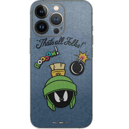 Looney Tunes Marvin Thats All Folks iPhone 14 Pro Skin
