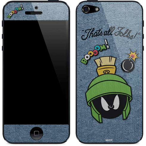Looney Tunes Marvin Thats All Folks iPhone 5/5s/5SE Skin