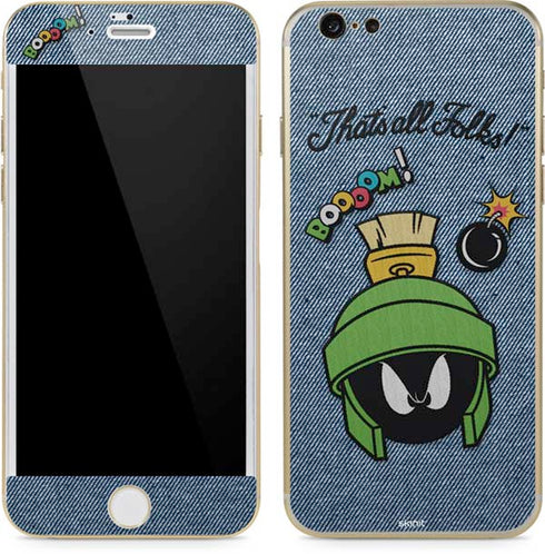 Looney Tunes Marvin Thats All Folks iPhone 6/6s Skin
