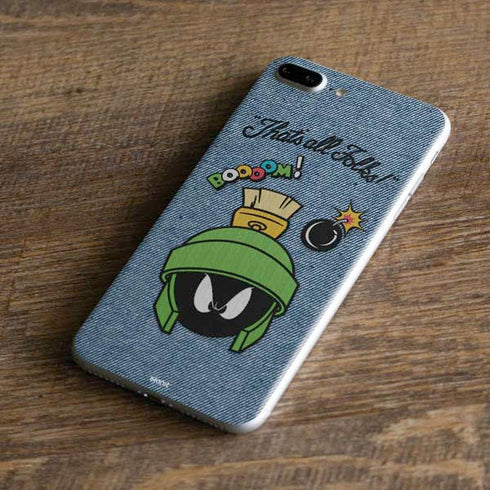 Looney Tunes Marvin Thats All Folks iPhone 7 Plus Skin