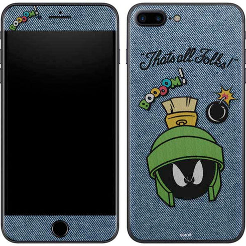 Looney Tunes Marvin Thats All Folks iPhone 8 Plus Skin