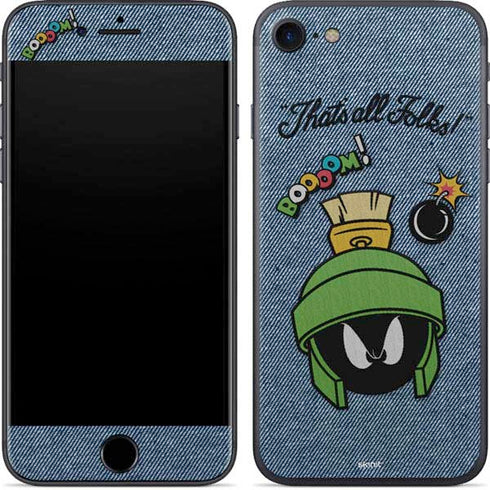Looney Tunes Marvin Thats All Folks iPhone 8 Skin