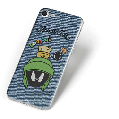 Looney Tunes Marvin Thats All Folks iPhone 8 Skin