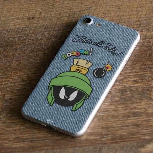 Looney Tunes Marvin Thats All Folks iPhone 8 Skin
