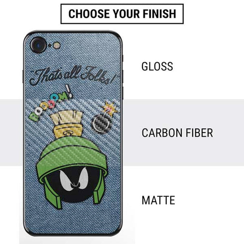 Looney Tunes Marvin Thats All Folks iPhone SE (2nd & 3rd Gen) Skin