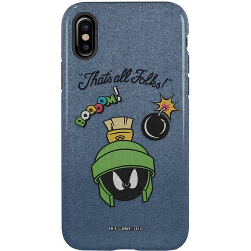 Looney Tunes Marvin Thats All Folks iPhone X Pro Case