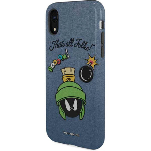 Looney Tunes Marvin Thats All Folks iPhone XR Pro Case