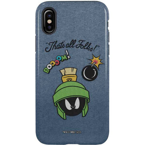 Looney Tunes Marvin Thats All Folks iPhone XS Pro Case