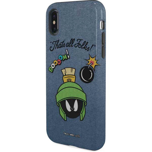 Looney Tunes Marvin Thats All Folks iPhone XS Pro Case