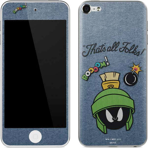 Looney Tunes Marvin Thats All Folks Apple iPod Skin