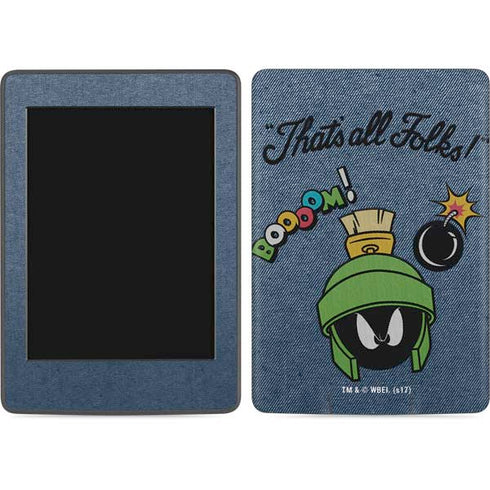 Looney Tunes Marvin Thats All Folks Amazon Kindle Skin