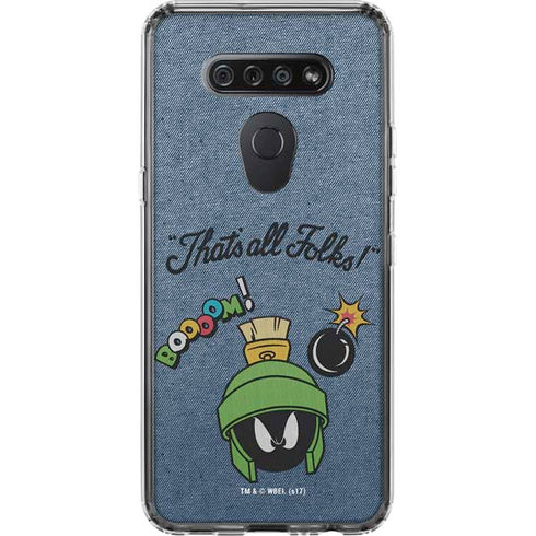 Looney Tunes Marvin Thats All Folks LG K51/Q51 Clear Case