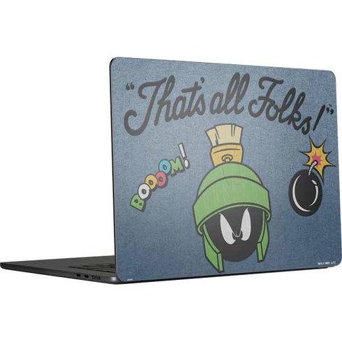 Looney Tunes Marvin Thats All Folks MacBook Air 15 in (2023) Skin